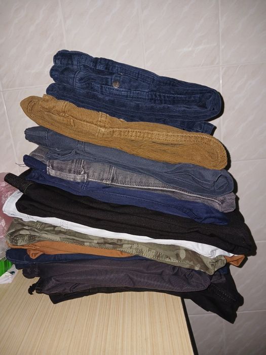 Джинсы, вельветки, чиносы, штаны и брюки H&M, next, lcwakiki 6-12 лет