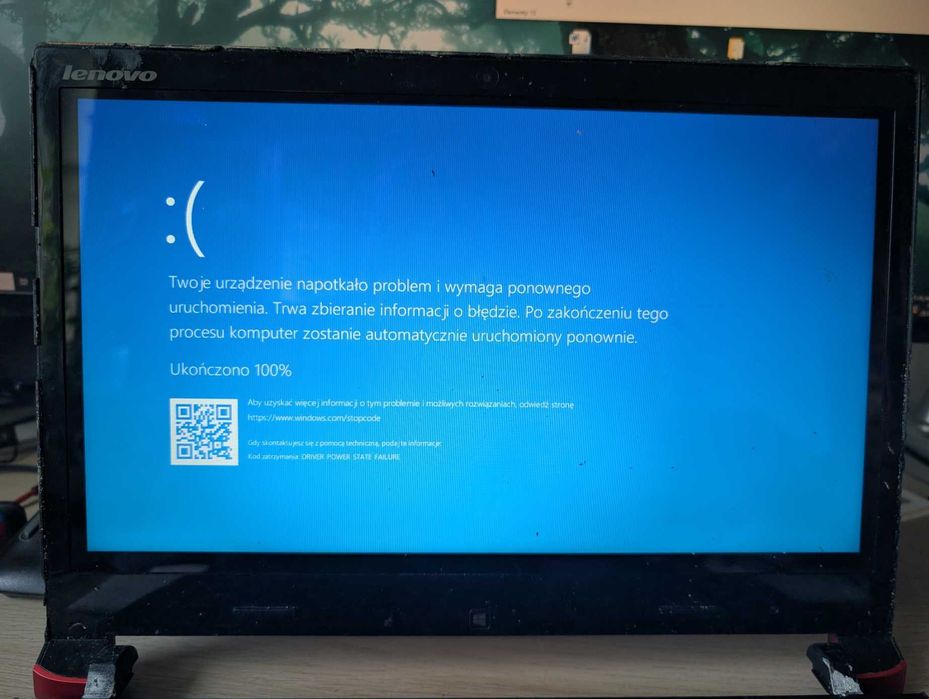 uszkodzona płyta główna Lenovo flex 14