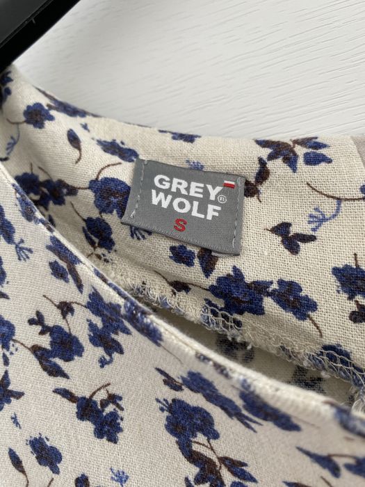 Sukienka lniano-wiskozowa Grey Wolf r.36/S