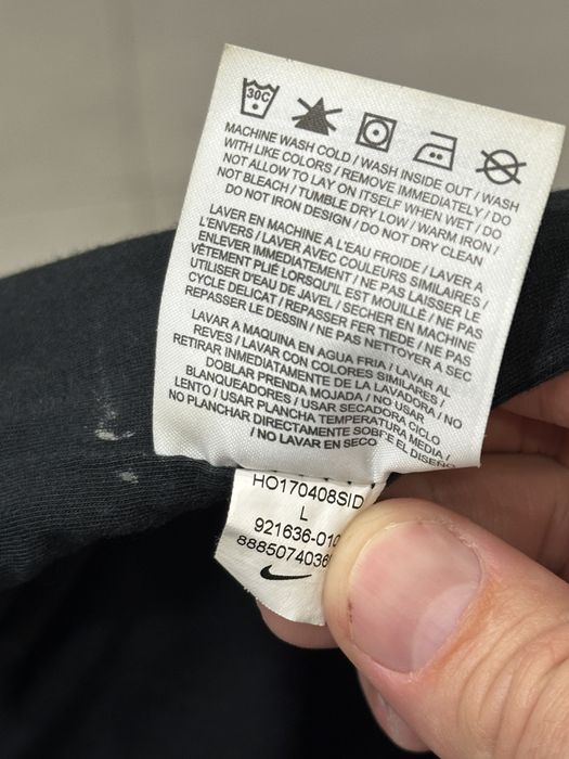 Оригінальні утеплені штани Supreme x Nike розмір L