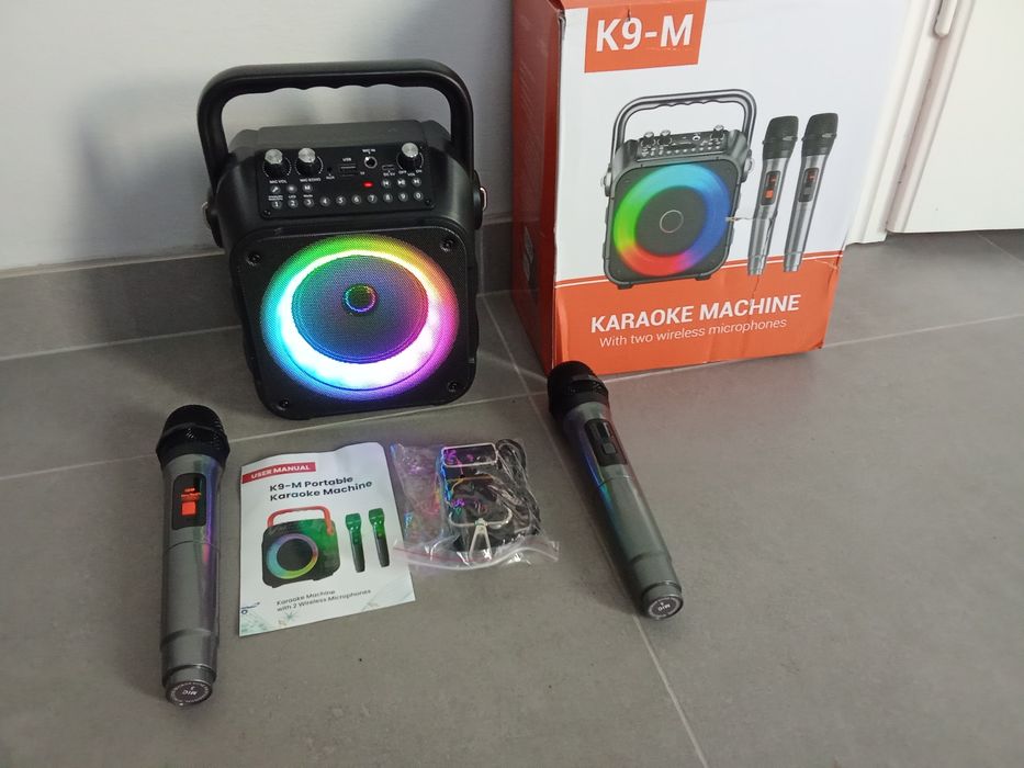 Блутуз колонка-караоке