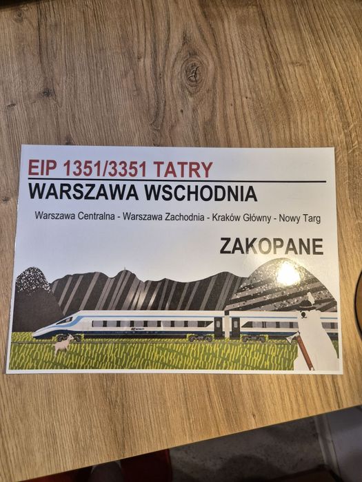 Tablica EIP TATRY