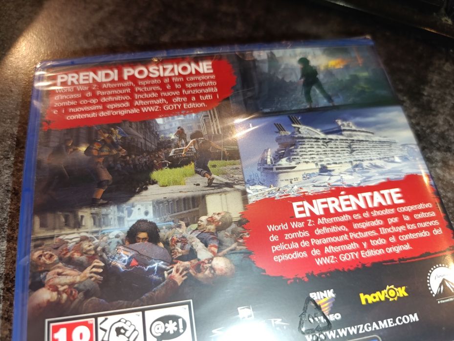 AfterMath Worl War Z PS4 po polsku nowa zafoliowana fabrycznie sklep