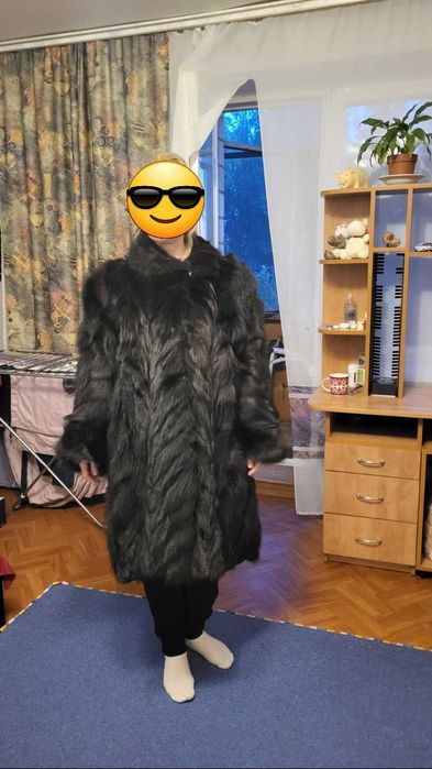 Шуба лисиця натуральна