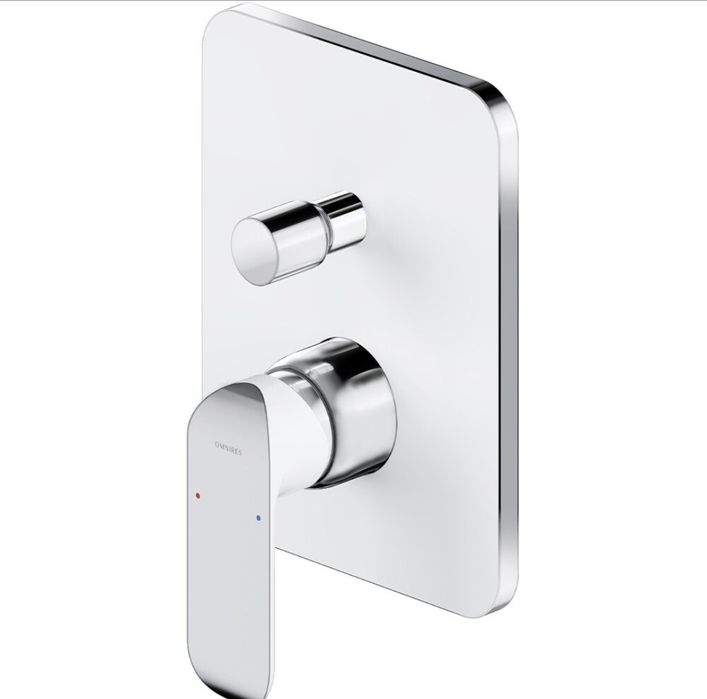 Bateria podtynkowa nowa omnires wannowa biala sc2335CRB