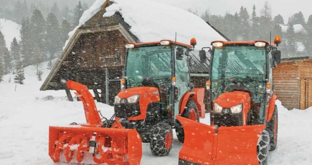 Odśnieżanie parkingów, placów, chodników