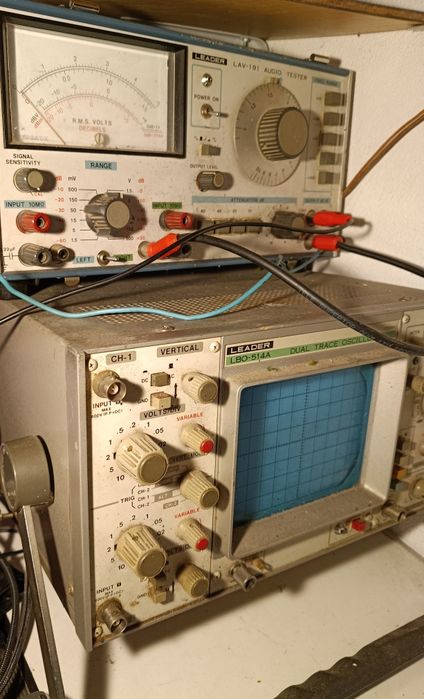 Gotowy zestaw serwisowy audio: LEADER LAV-191 + LBO-514A + Obciążenie i Okablowanie