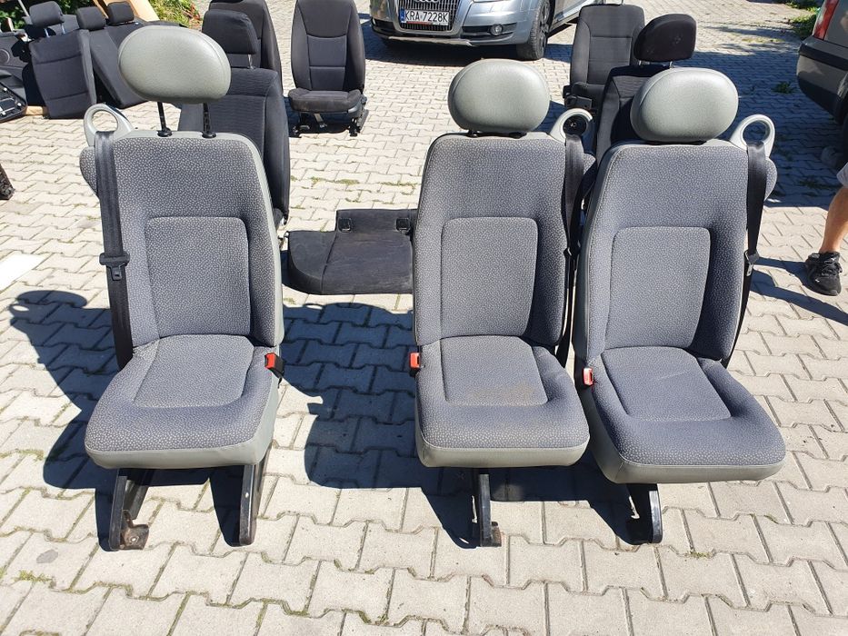 Fotele Fotel Pojedyncze Podwójne Pasy Bus Autobus Trafic Master Movano