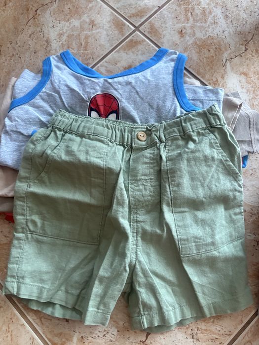 Paka ubran chlopiec 92-98 zara jojo maman blue seven/ limango C&A stan bdb