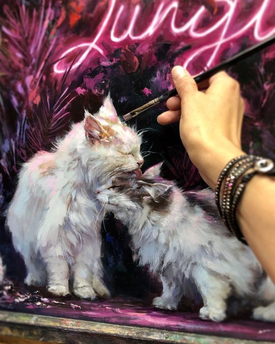 Інтер'єрна картина "Welcome to the jungle"