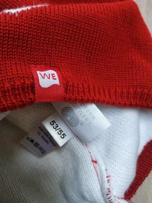 WE Czapka 100% Merino Wełna NOWA Wool Exclusive Wełniana Dziecięca