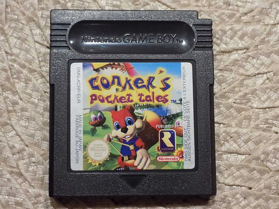Conker's Pocket Tales na Nintendo Game Boy, GBA (Advance) i GBC, SGB!!