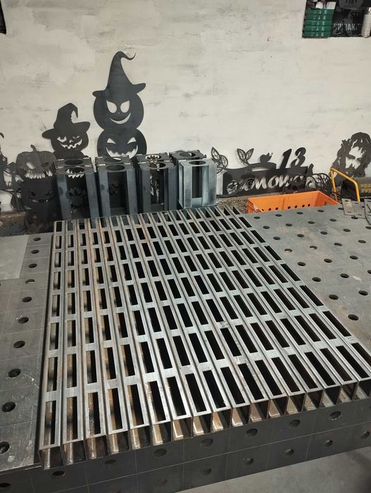 Ogrodzenia panelowe 3D przęsła ozdobne wycinane laser CNC