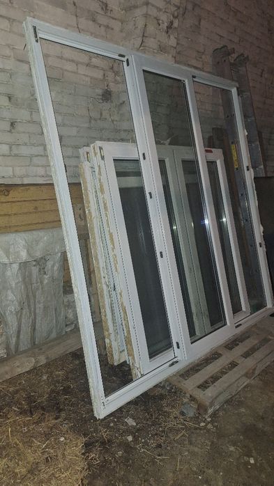 Okna PCV, nowe,ùżywane,różne wymiary