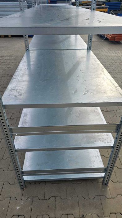 Regały magazynowe półkowe gł. 80cm