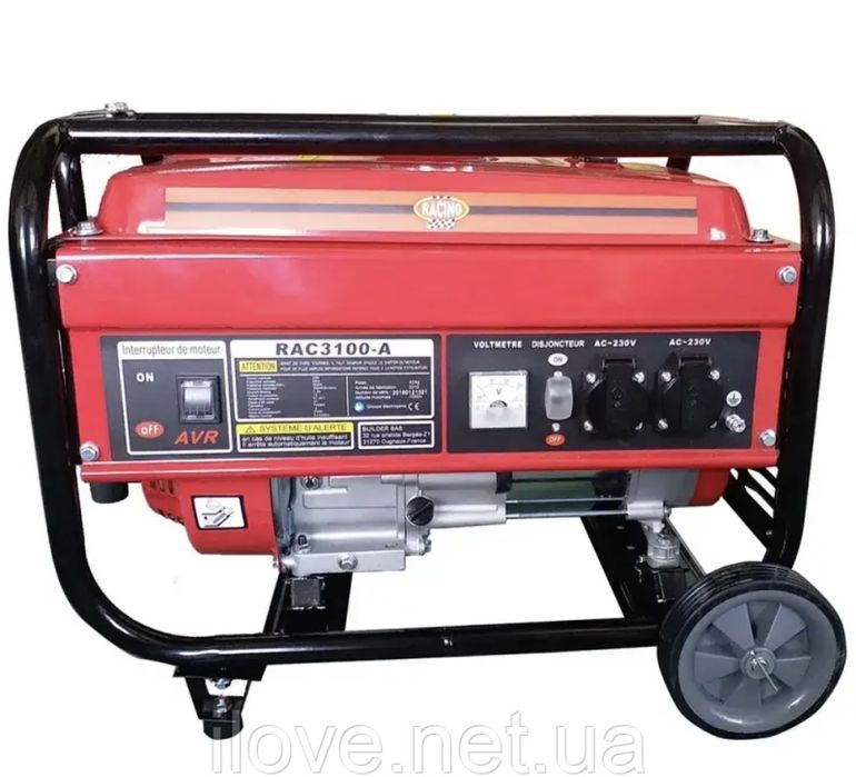 Генератор бензиновый RAC 3100 -A