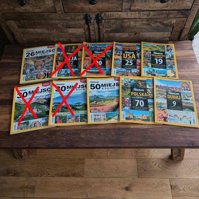 Traveler extra czasopismo gazeta przewodnik