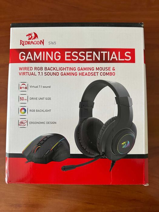 Накладні навушники Redragon Gaming Essentials S165 Black