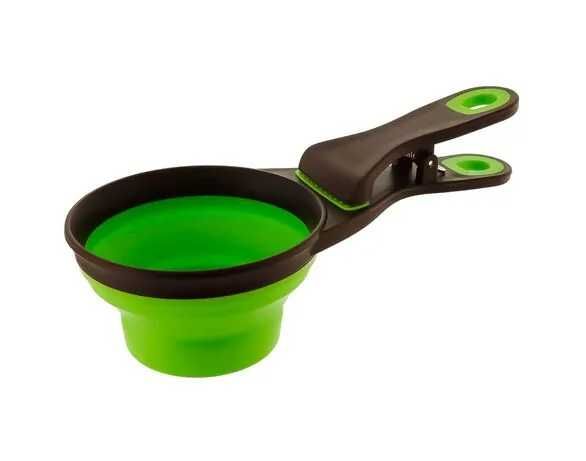 Ложка мірна для корму домашніх тварин із зажимом