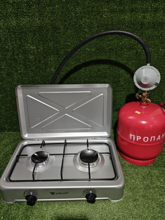 Соберём газовый комплект газовая плитка газовый баллон