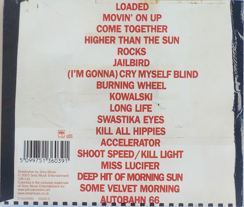Duplo CD Primal SCREAM - Dirty Hits