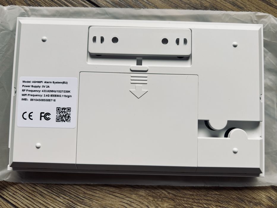 Inteligentny System Alarmowy WiFi + GSM 4G | Tuya Smart | Ekran 4.3"