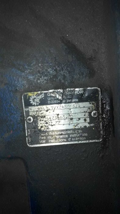 Motoreduktor przekładnia NORD oczyszczarka