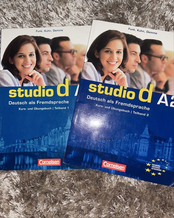 Комплект підручників з німецької studio d a2