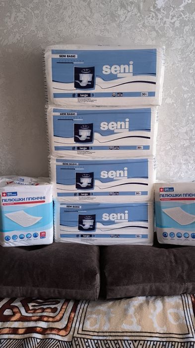 Підгузники Seni Basic L 3