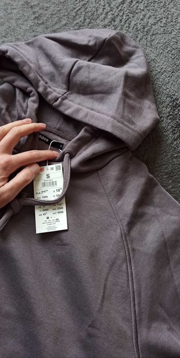 Dres Komplet- bluza oversize z kapturem +spodnie dresowe joggery Dresy