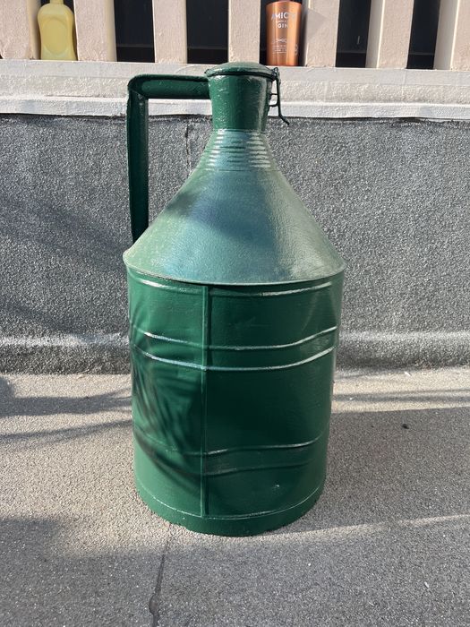 Medida de azeite 30 litros vintage em ferro