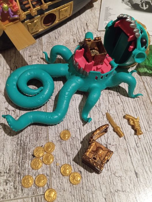 Piracki Statek Krakena Treasure x Treasure Ship z gratisami  Moose