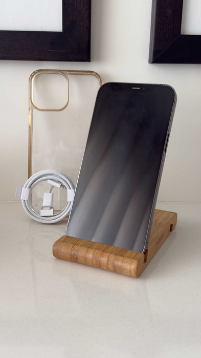 Apple iPhone 12 Pro Max 128GB 75% "cinza" + capa e cabo