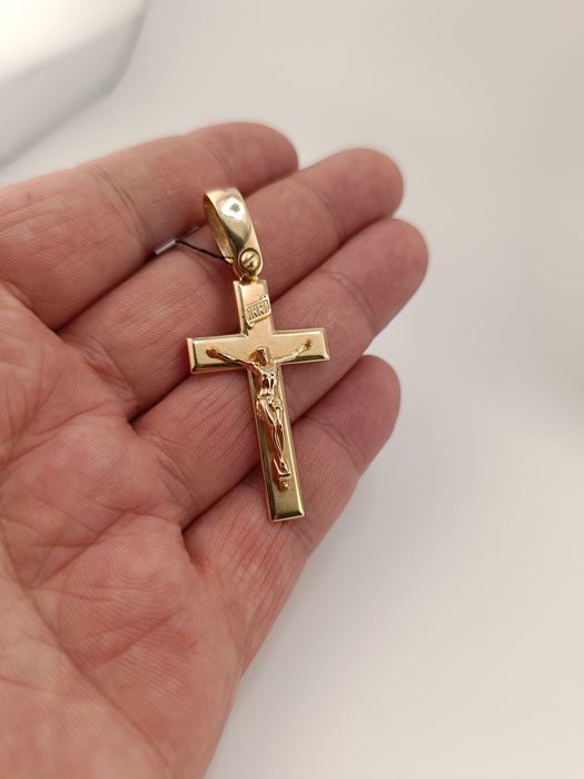 Złoty Krzyżyk Pr.585 14K Nowy
