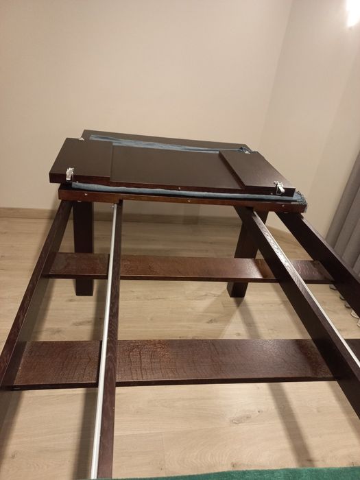 Stół rozkładany - wenge półmat