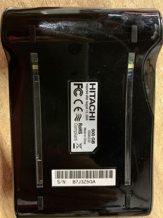 Зовнішній жорсткий диск Hitachi SimpleDrive Mini SDM/500CF 500GB