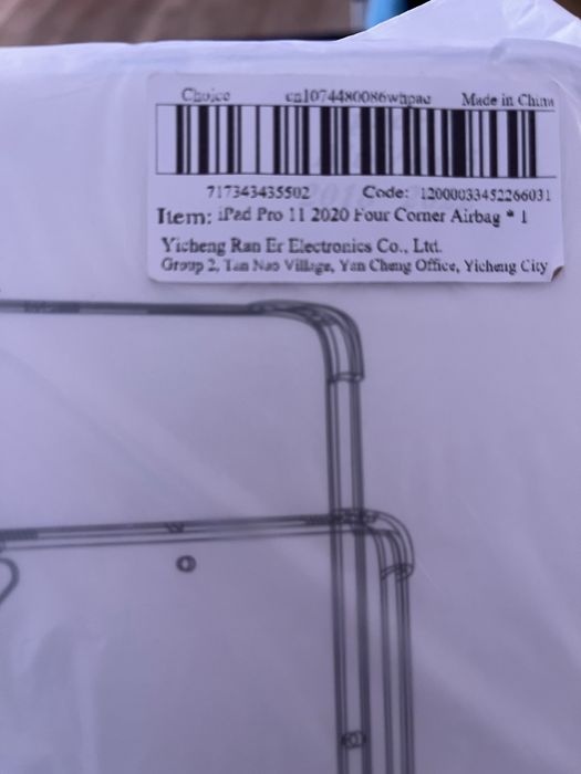 Capa transparente ipad pro 11