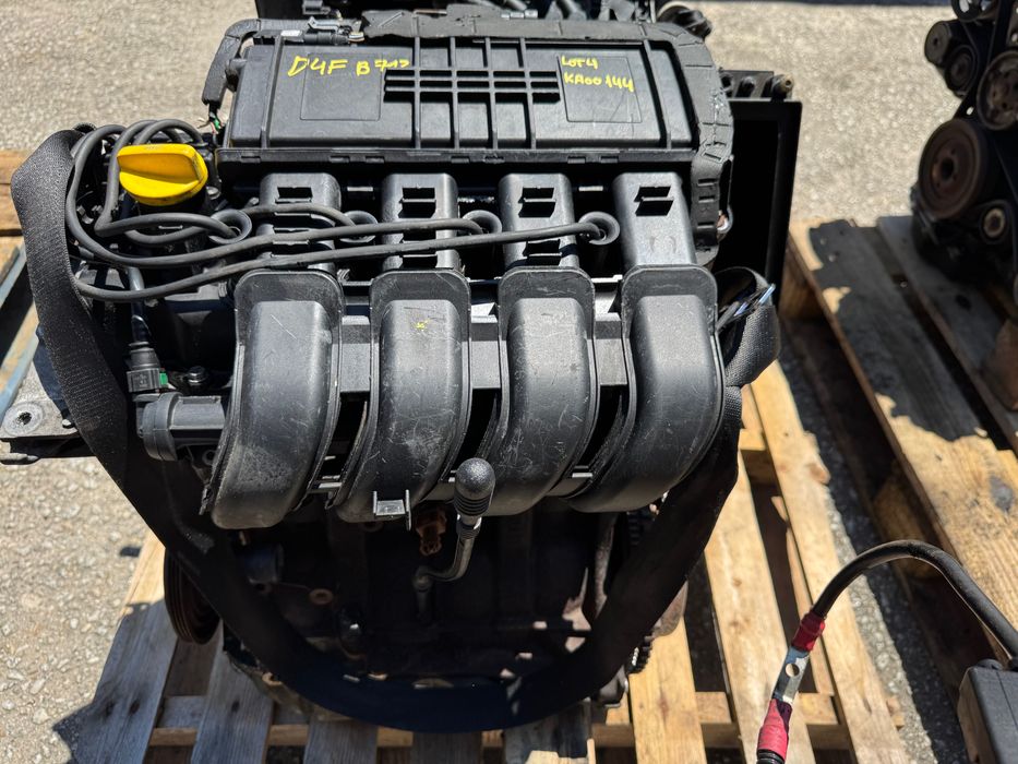 Motor Renault Clio 1.2 16v 75 hp D4F B712 COMPLETO