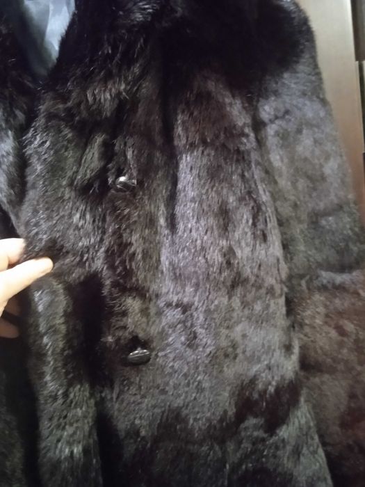 Продам полушубок натуральний з кролика ДЕШЕВО! РОЗМІР 48-50