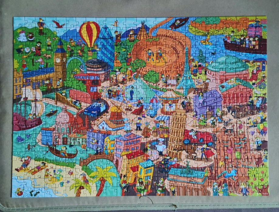 Puzzle 500, Europa - seria spy guy