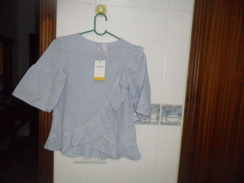 Túnica Lefties, nova, tam. 9/10 anos