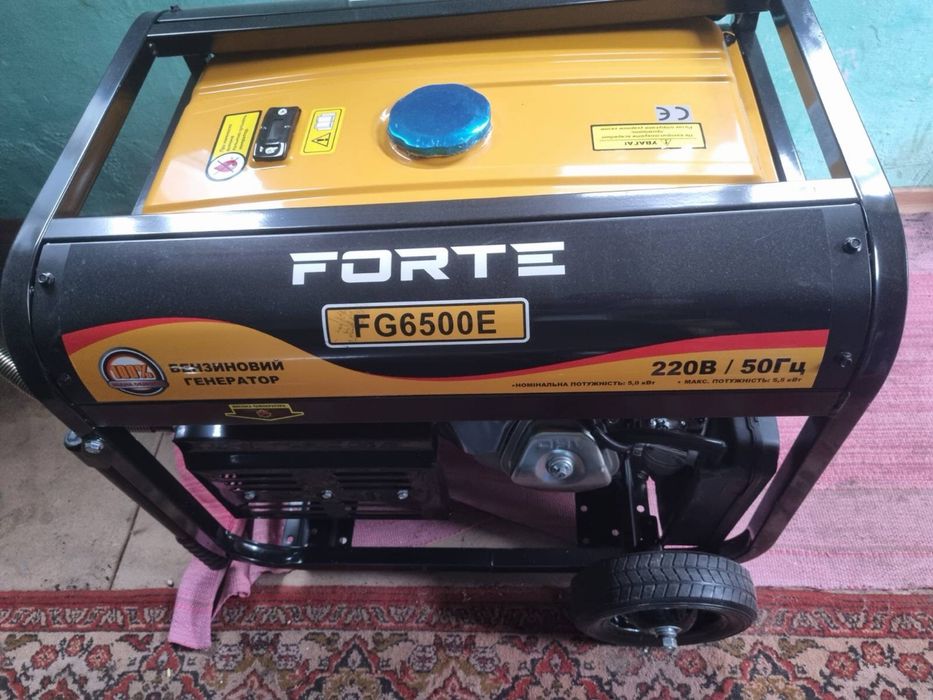 Продам генератор  FORTE 5.5 квт
