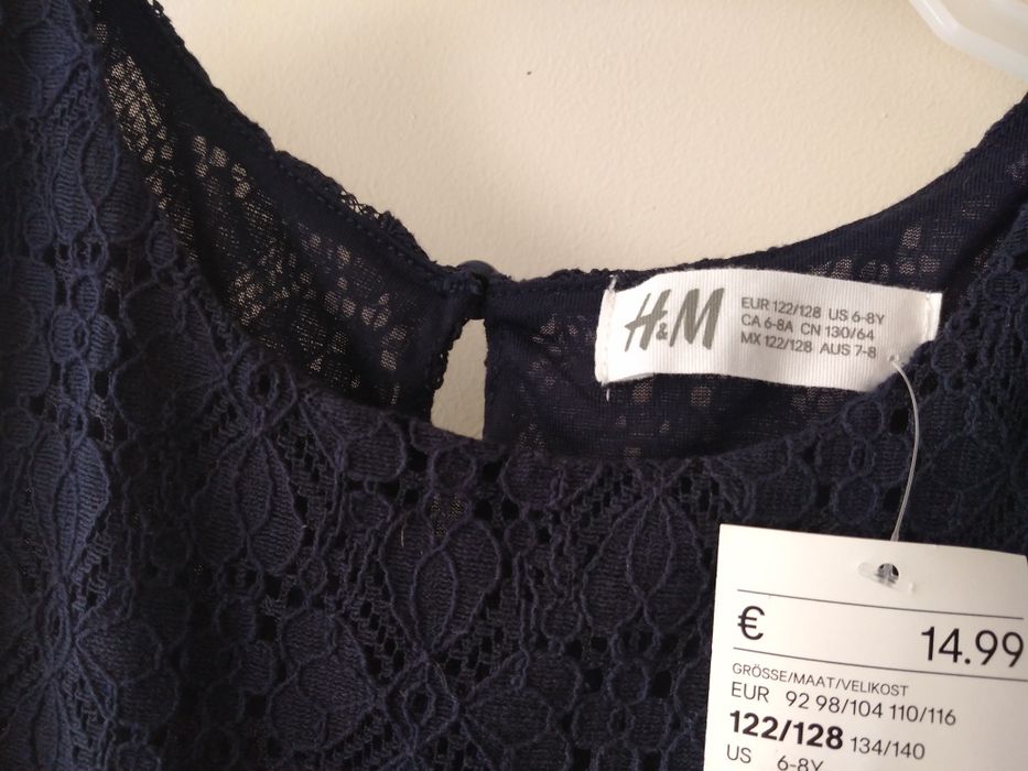 Sukienka H&M roz. 122/128 NOWA
