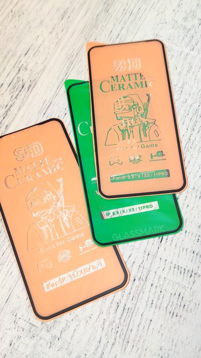 Захисне скло плівка кераміка на iPhone 7/8/SE2020 керамика айфон