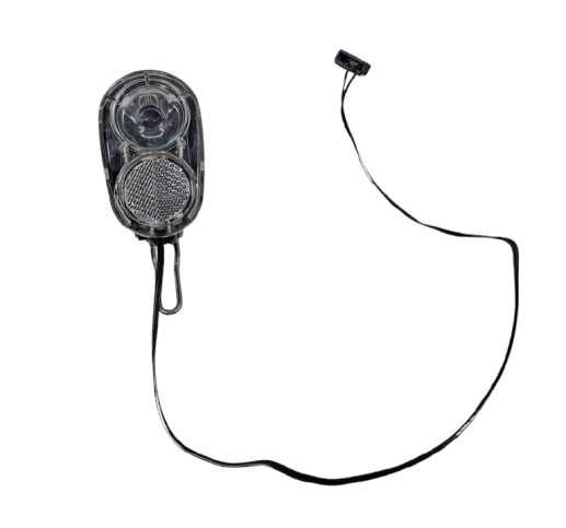 Lampka oświetlenie rowerowe na dynamo w piaście AXA Echo15 czarna