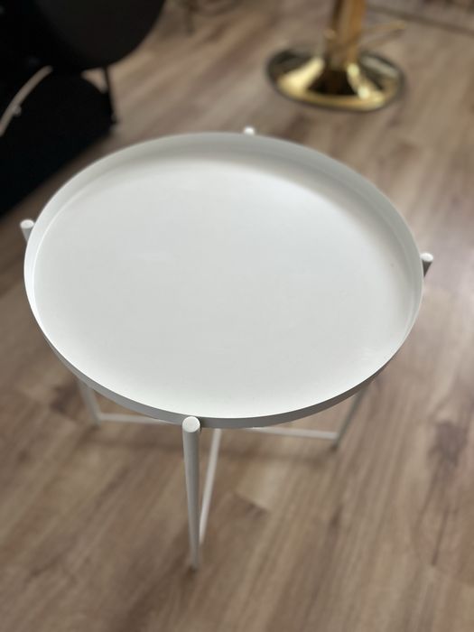 Mesa-tabuleiro IKEA, branco, 45x53 cm