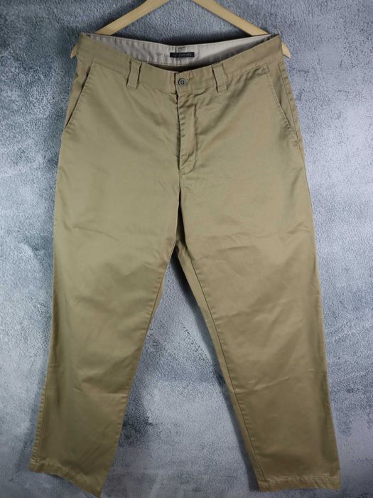 Dockers by Levi's klasyczne khakis chino chinosy męskie luźne M L W33