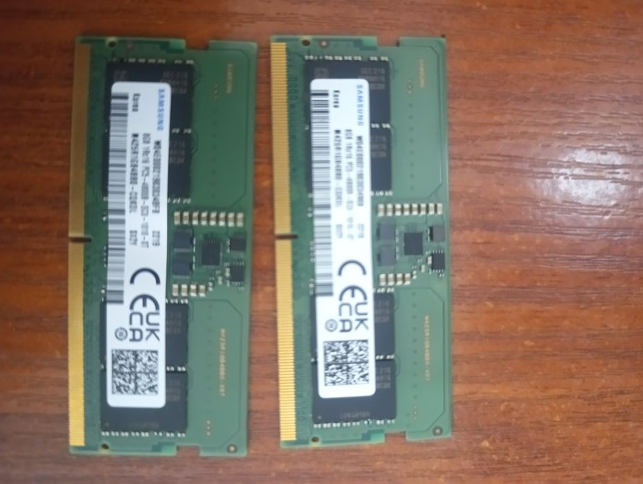 Оперативная память на ноутбук