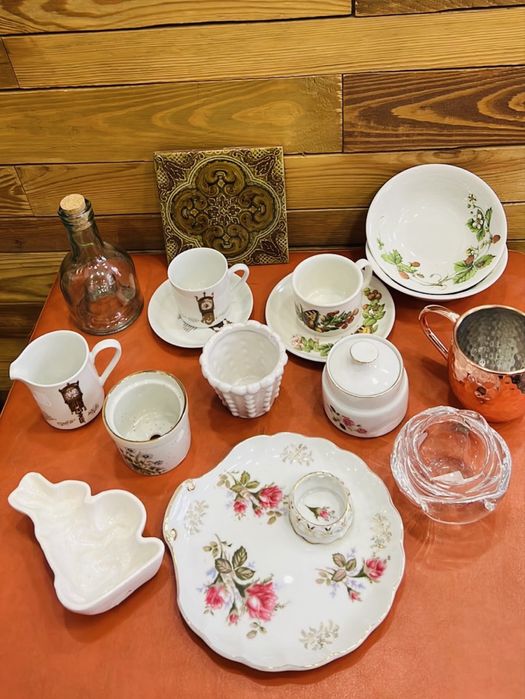 Секонд хенд, але не одяг- вінтажний посуд і декор