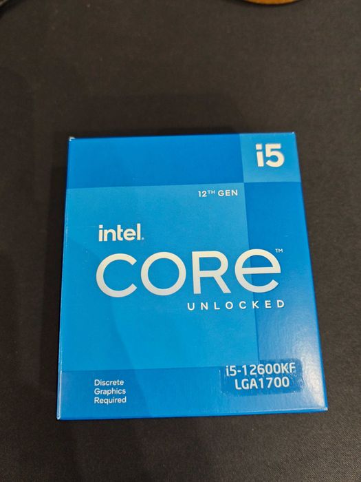 Intel i5 12600KF / Gwarancja / 100% sprawny / BOX / Procesor PC / Komputer